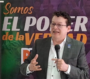 Alirio Muñoz, porta-voz internacional da campanha (ComunicaSul)